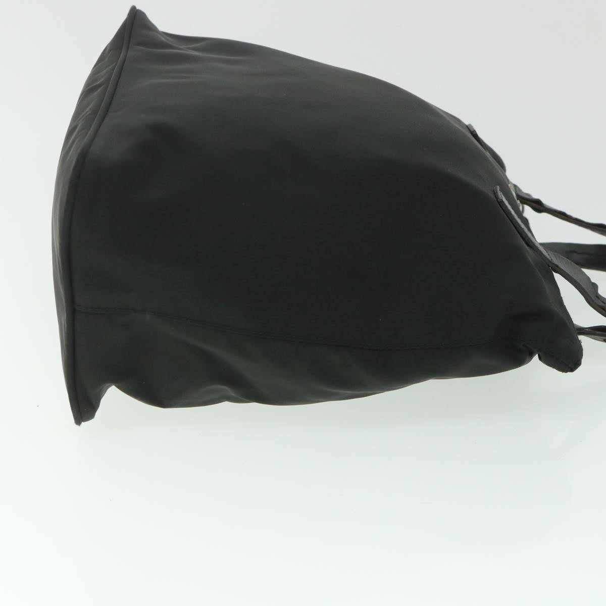 PRADA Hand Bag Nylon Black Auth ac2289