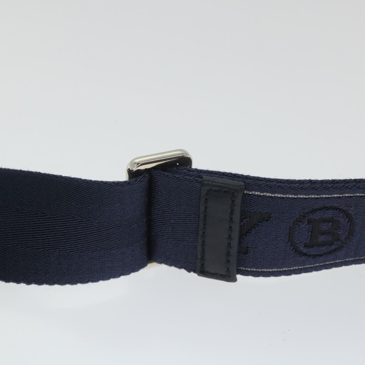 BALLY Waist bag Leather Navy Auth ac2398