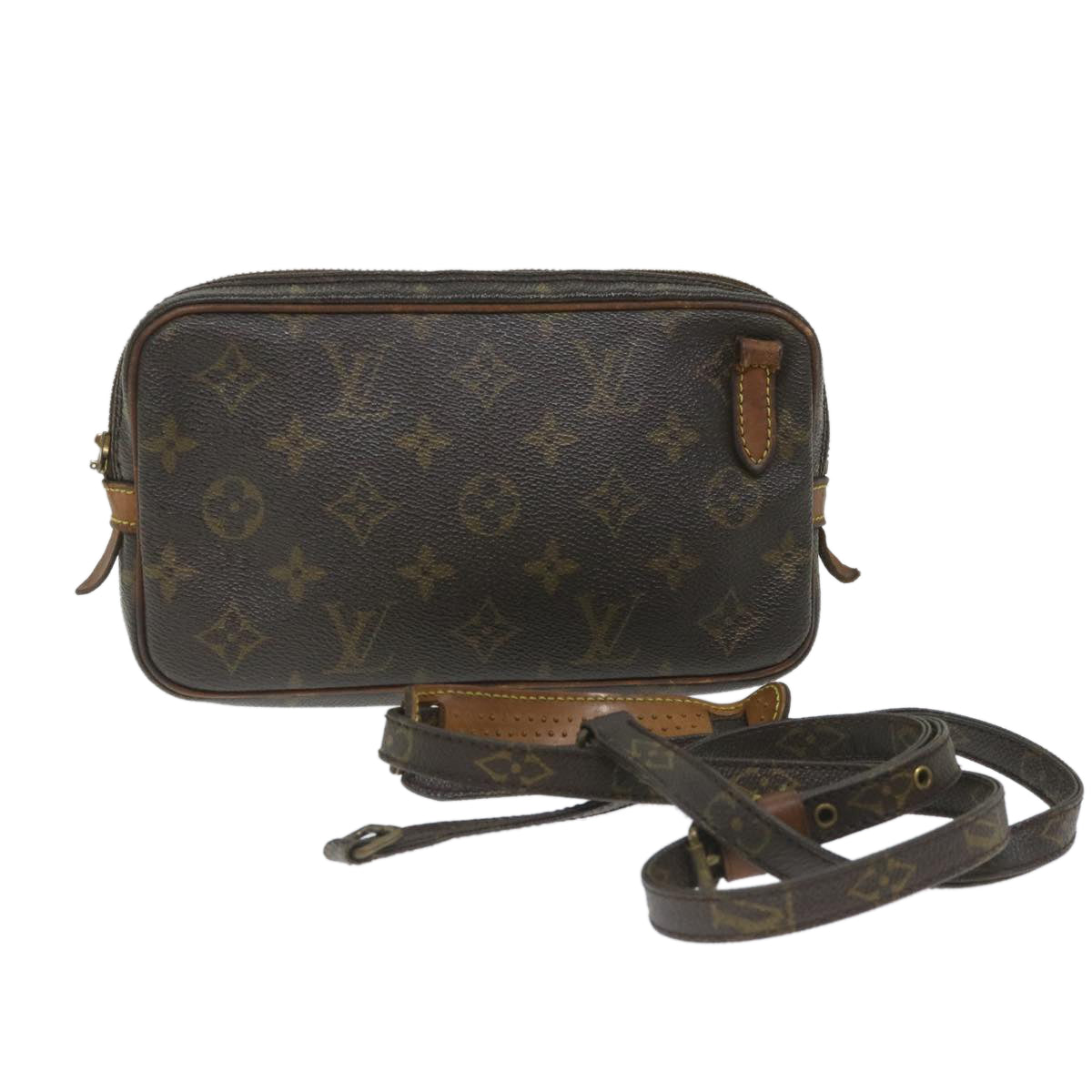 LOUIS VUITTON Monogram Marly Bandouliere Shoulder Bag M51828 LV Auth ac2409