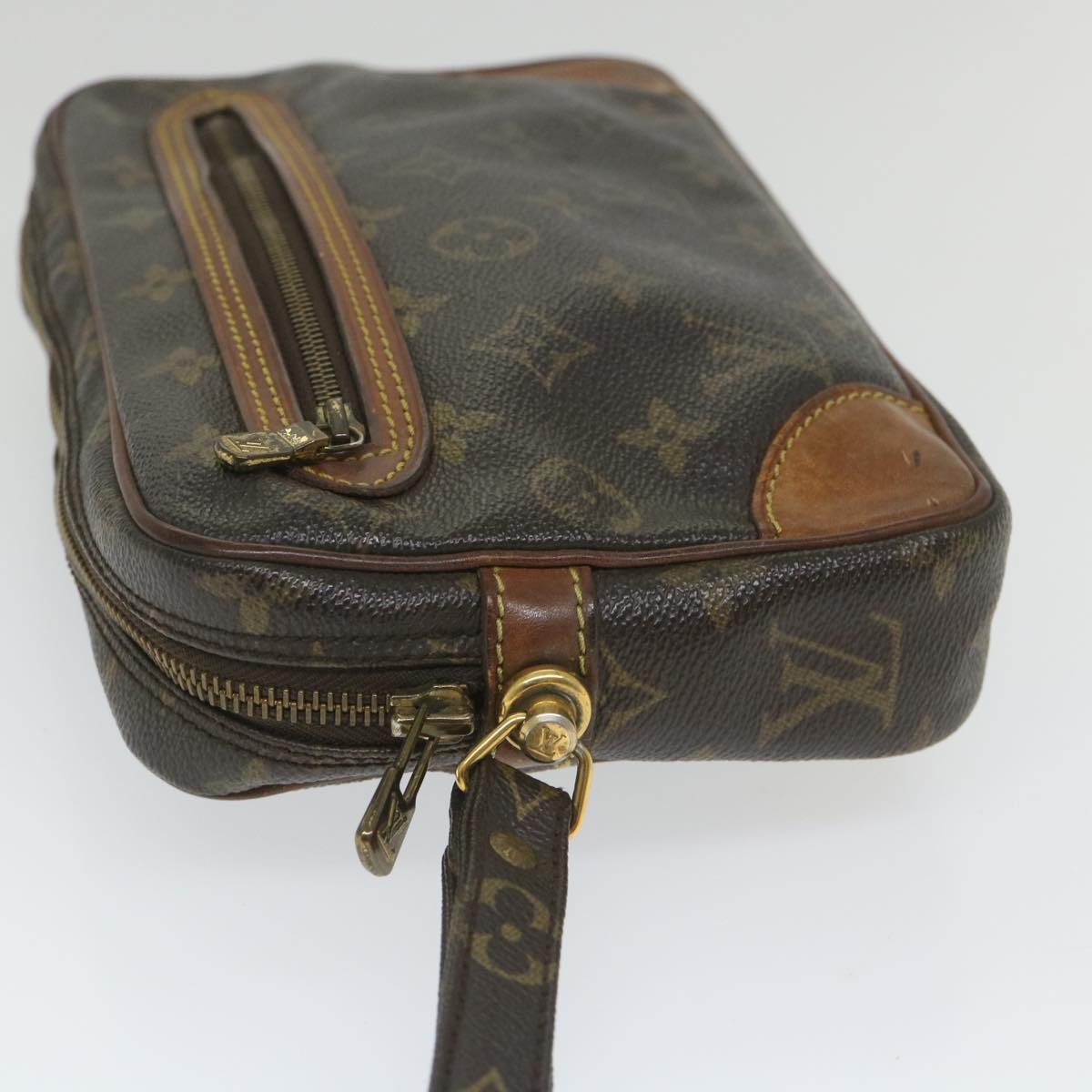 LOUIS VUITTON Monogram Marly Dragonne GM Clutch Bag M51825 LV Auth ac2410