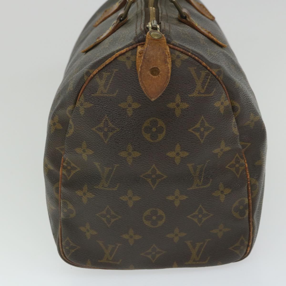 LOUIS VUITTON Monogram Speedy 30 Hand Bag M41526 LV Auth ac2411