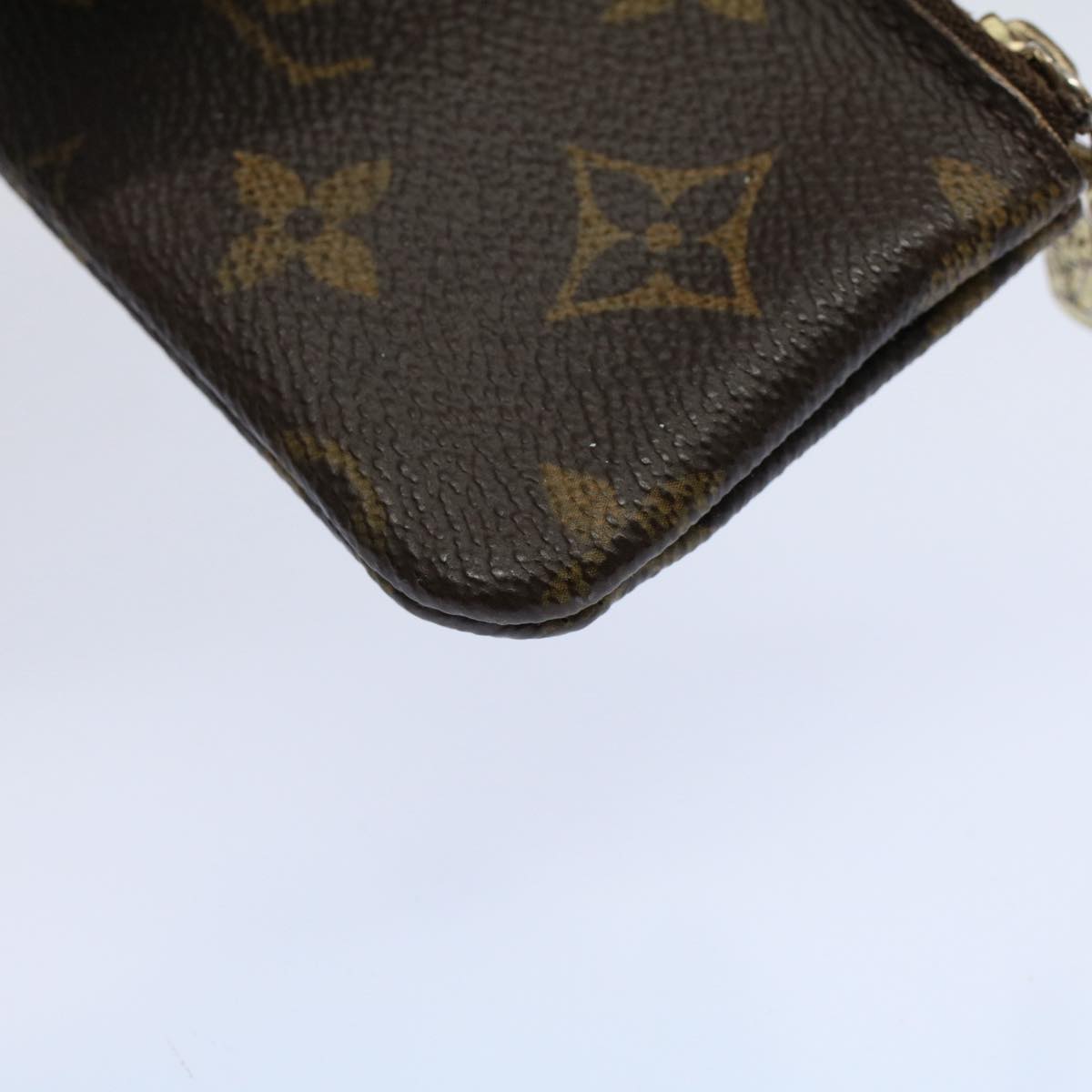 LOUIS VUITTON Monogram Pochette Cles Coin Purse M62650 LV Auth ac2415