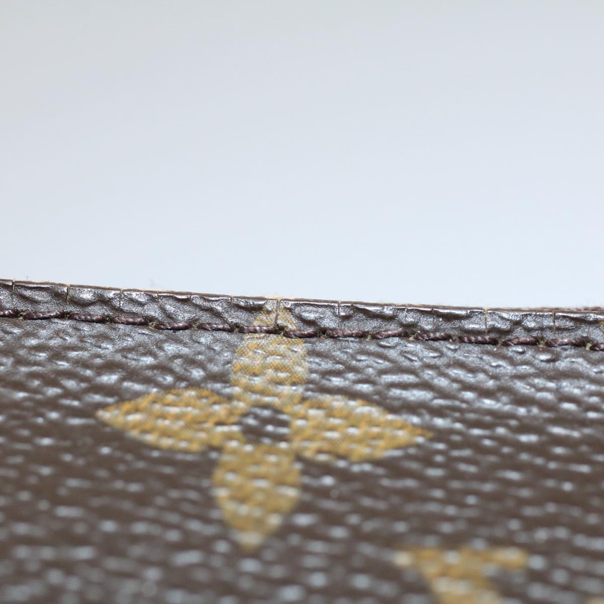 LOUIS VUITTON Monogram Pochette Cles Coin Purse M62650 LV Auth ac2415