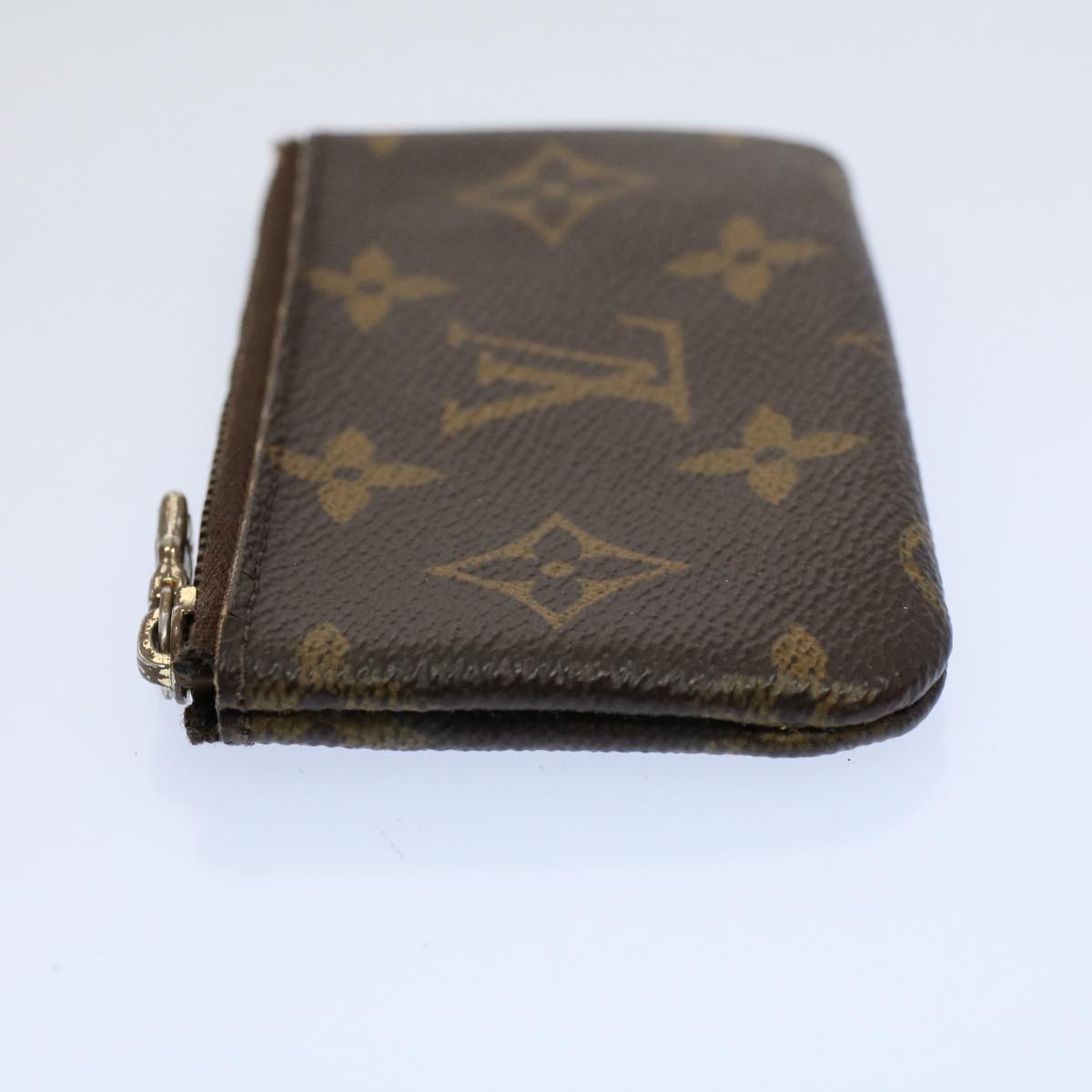 LOUIS VUITTON Monogram Pochette Cles Coin Purse M62650 LV Auth ac2415