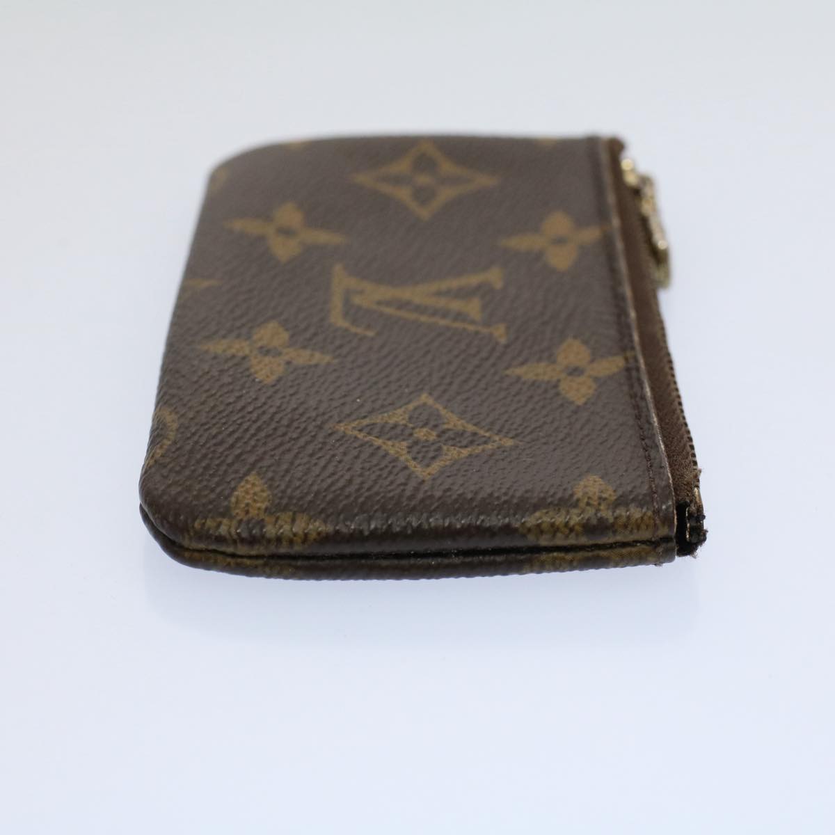 LOUIS VUITTON Monogram Pochette Cles Coin Purse M62650 LV Auth ac2415