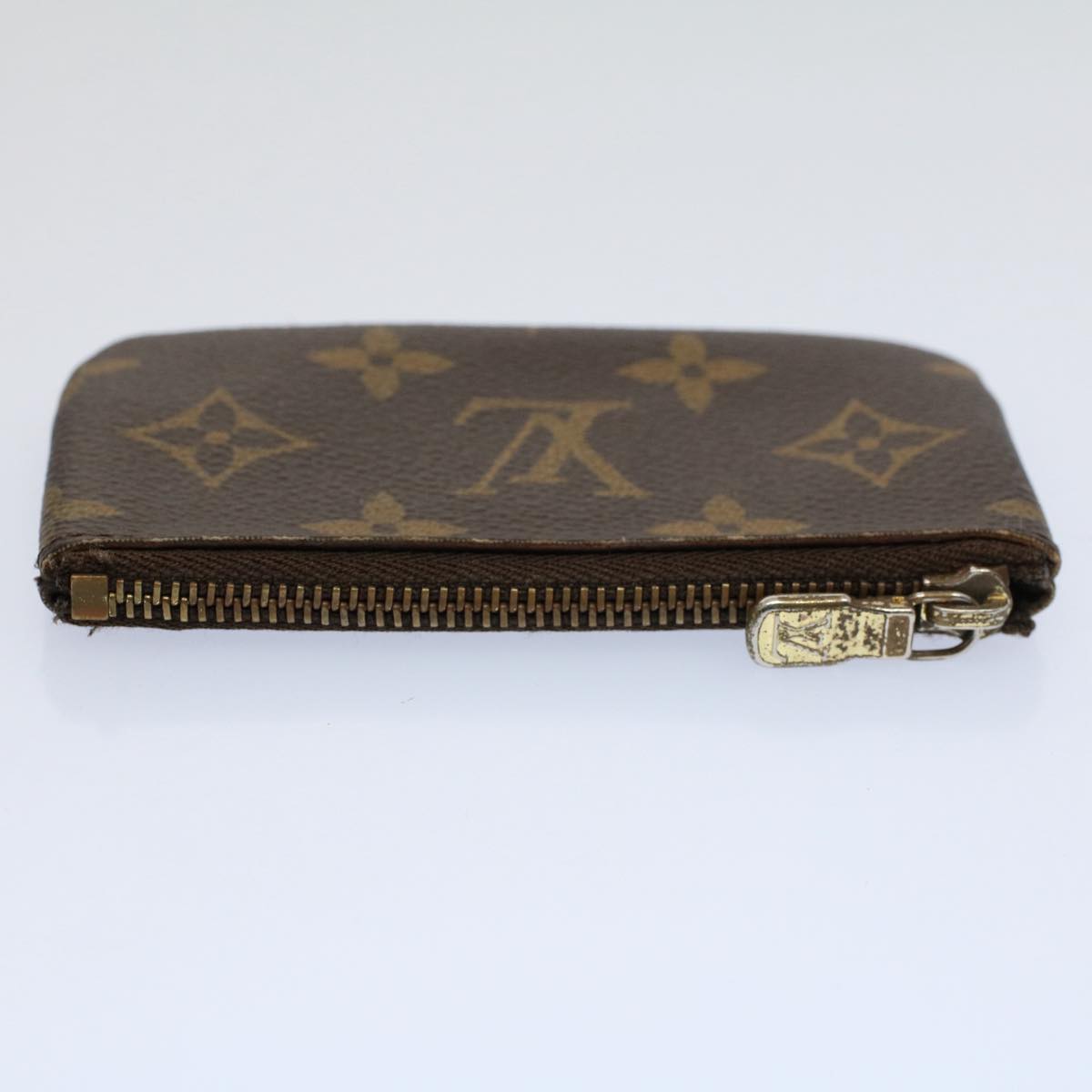 LOUIS VUITTON Monogram Pochette Cles Coin Purse M62650 LV Auth ac2415