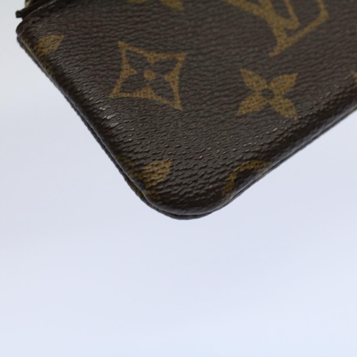 LOUIS VUITTON Monogram Pochette Cles Coin Purse M62650 LV Auth ac2415