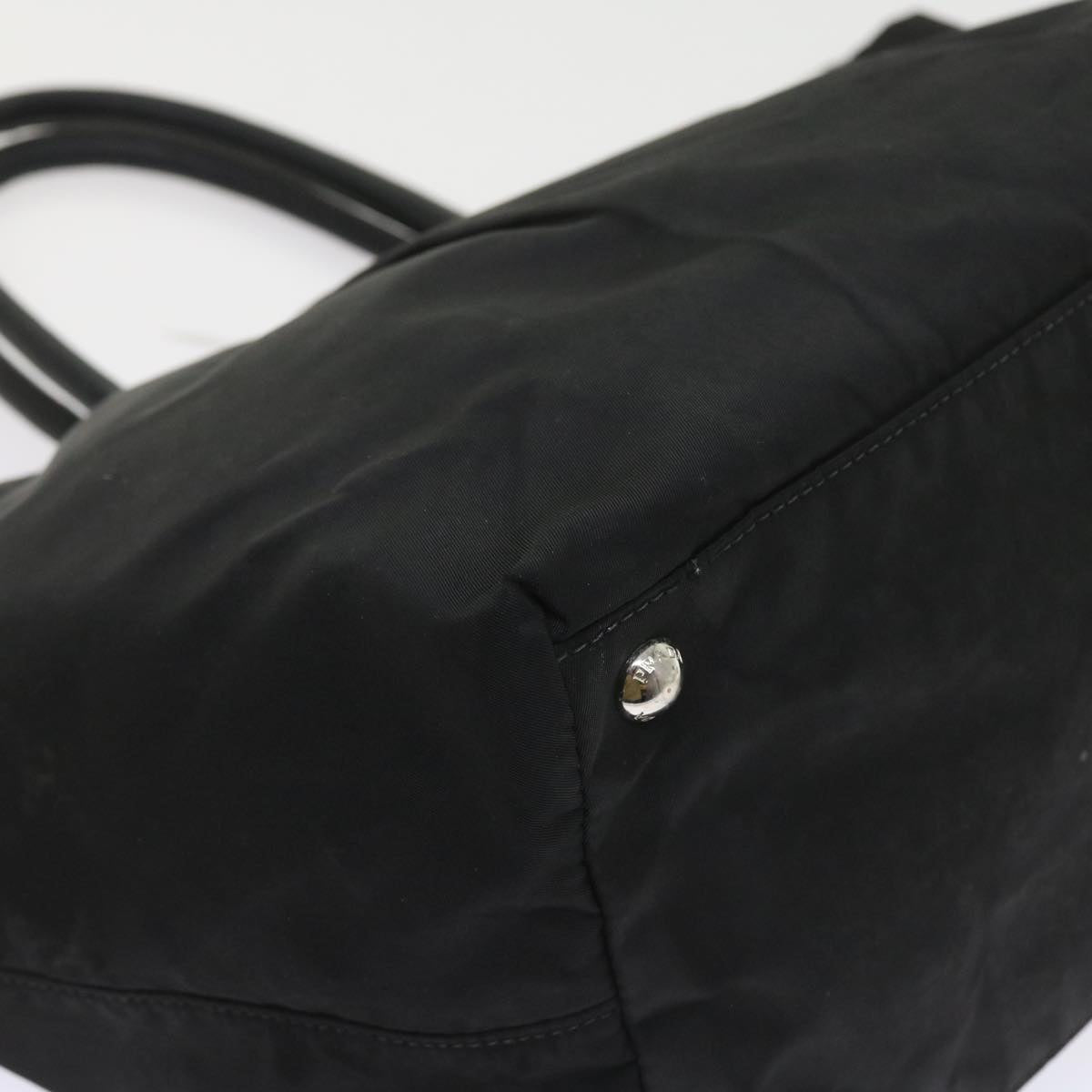 PRADA Hand Bag Nylon Black Auth ac2428