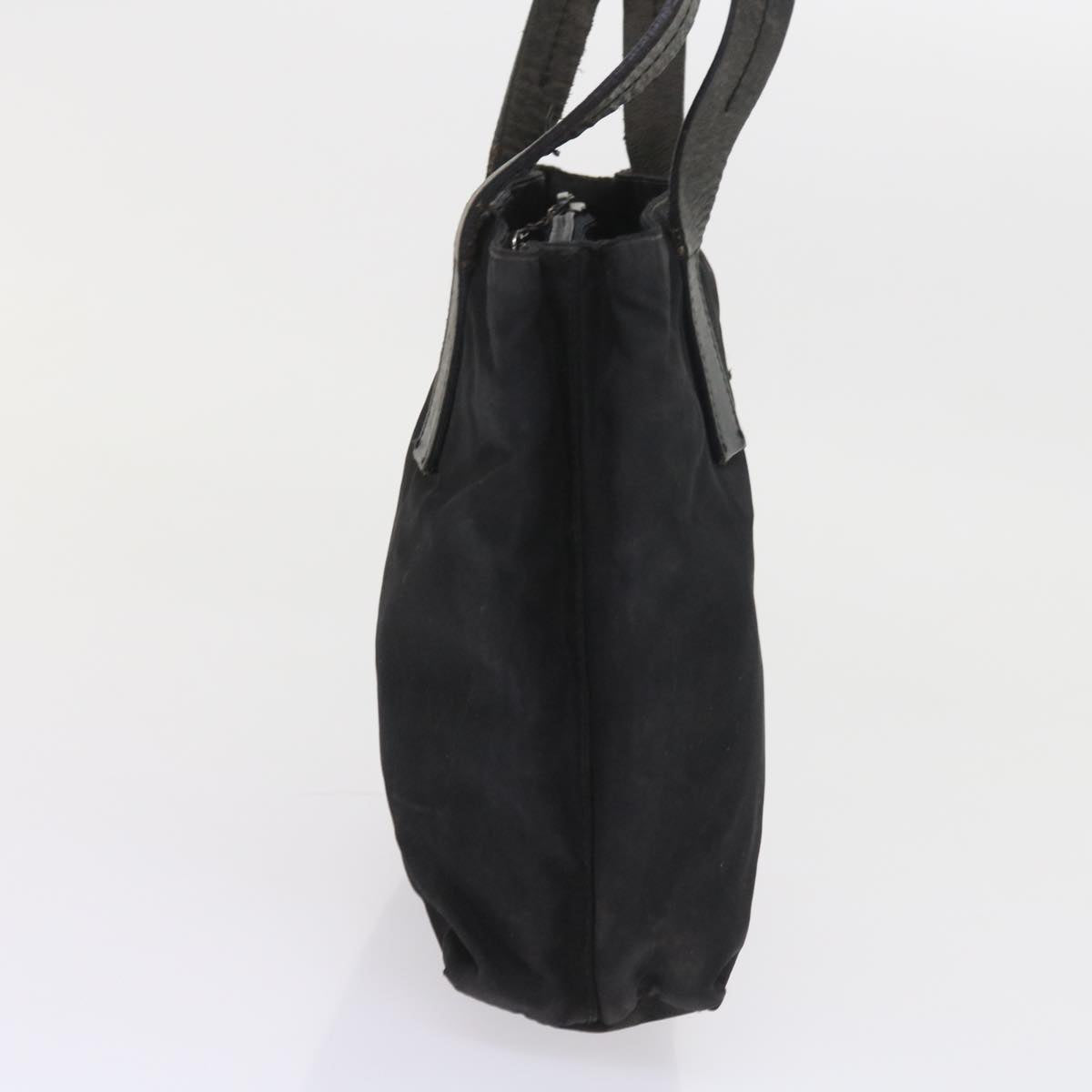 PRADA Hand Bag Nylon Black Auth ac2430