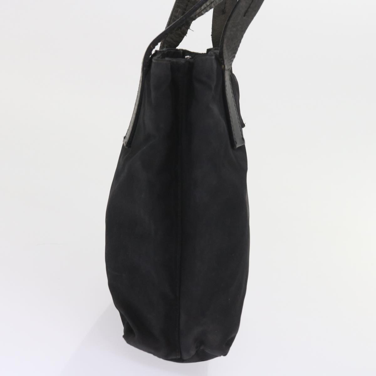 PRADA Hand Bag Nylon Black Auth ac2430