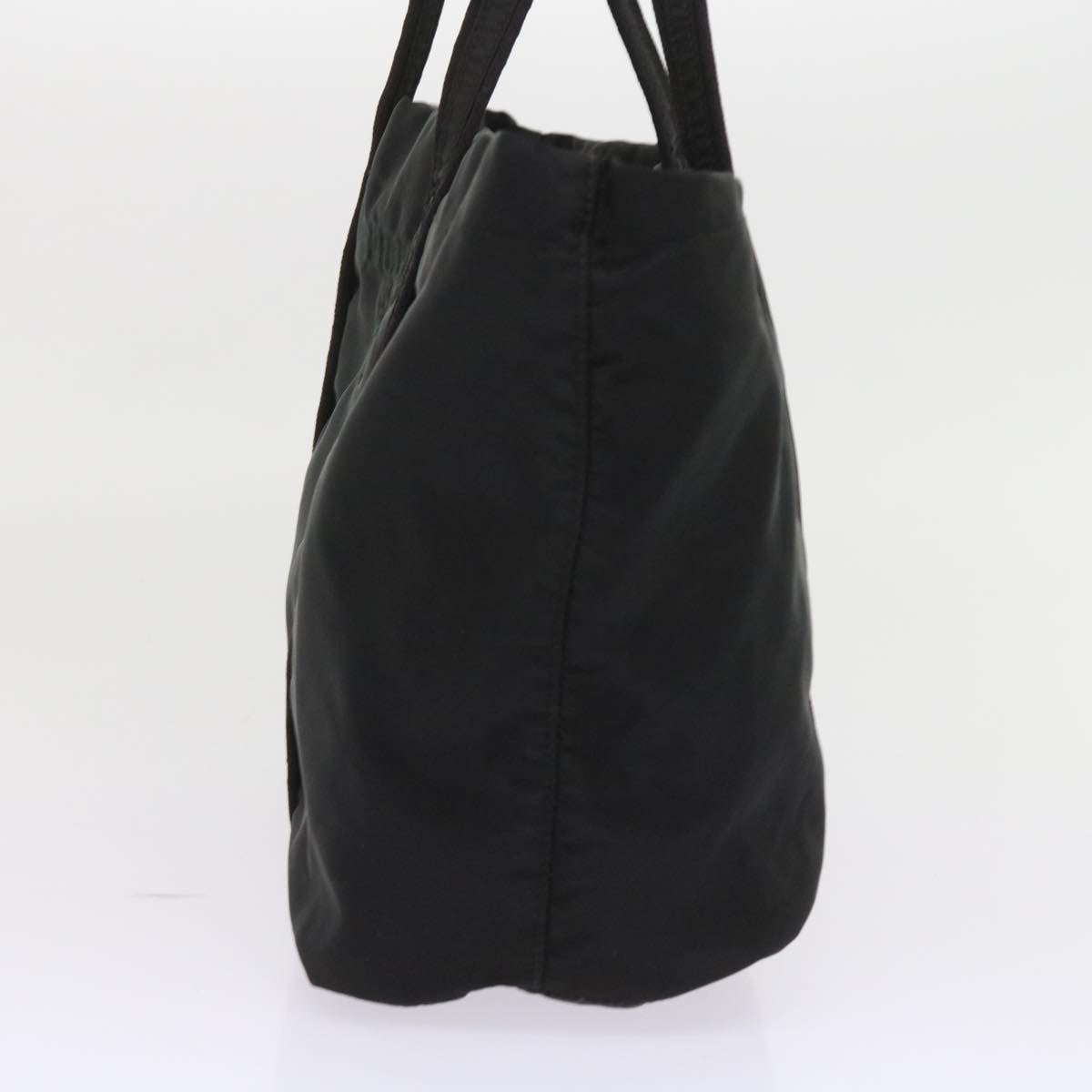 PRADA Hand Bag Nylon Black Auth ac2434