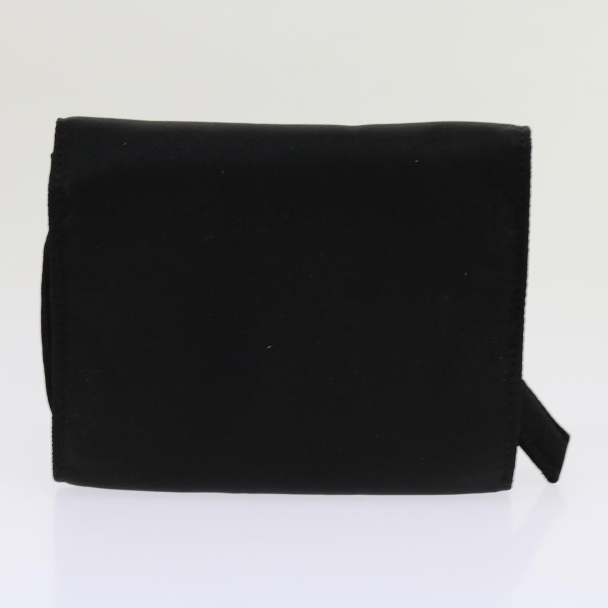 PRADA Pouch Wallet Nylon 2Set Black Auth ac2499