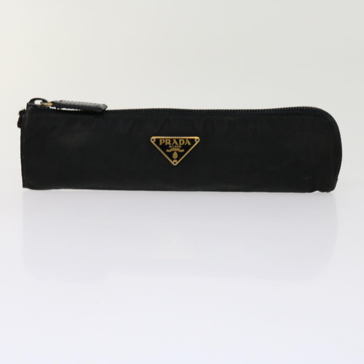 PRADA Pouch Wallet Nylon 2Set Black Auth ac2499