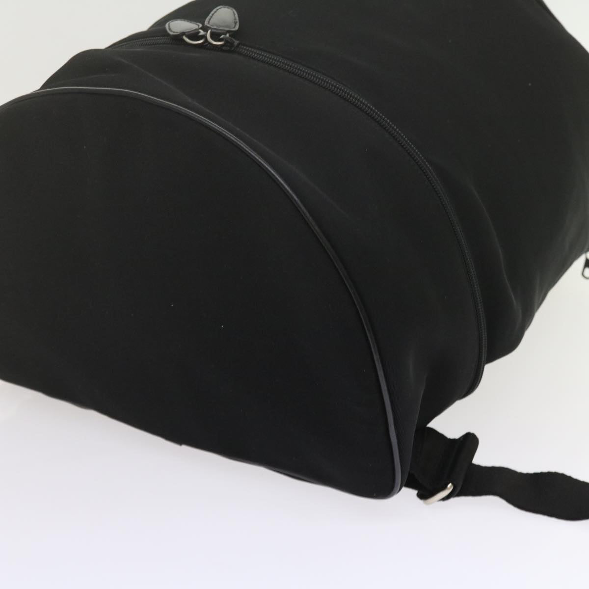 BALLY Backpack Nylon Black Auth ac2502