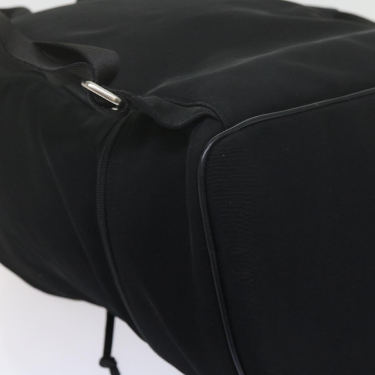 BALLY Backpack Nylon Black Auth ac2502