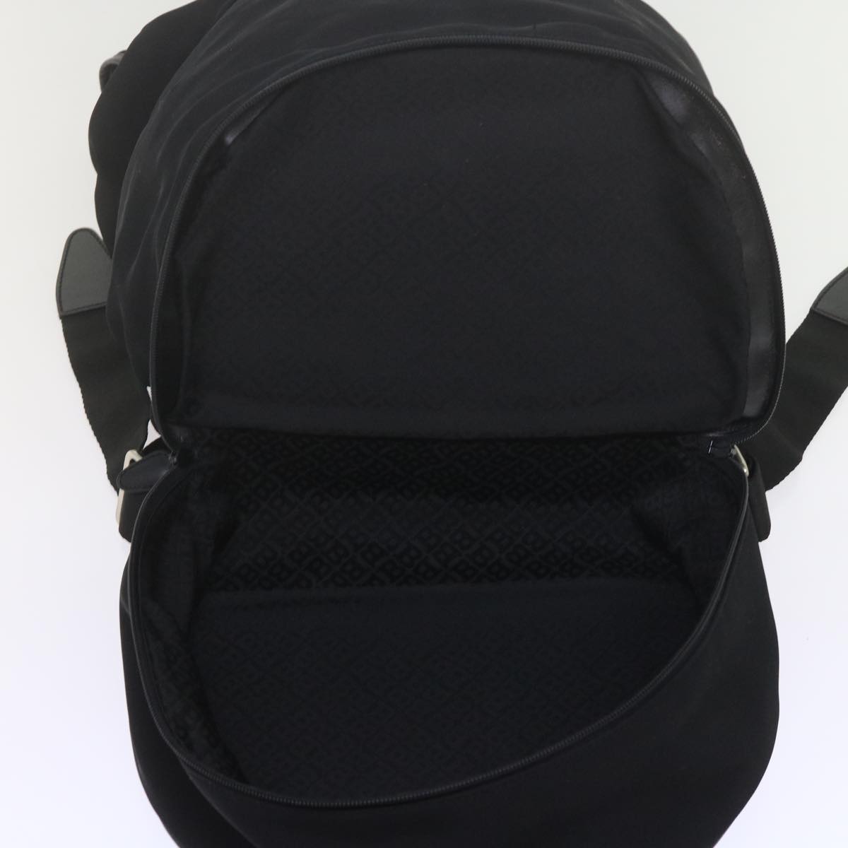 BALLY Backpack Nylon Black Auth ac2502