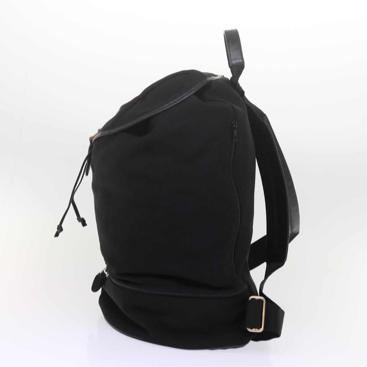 BALLY Backpack Nylon Black Auth ac2502