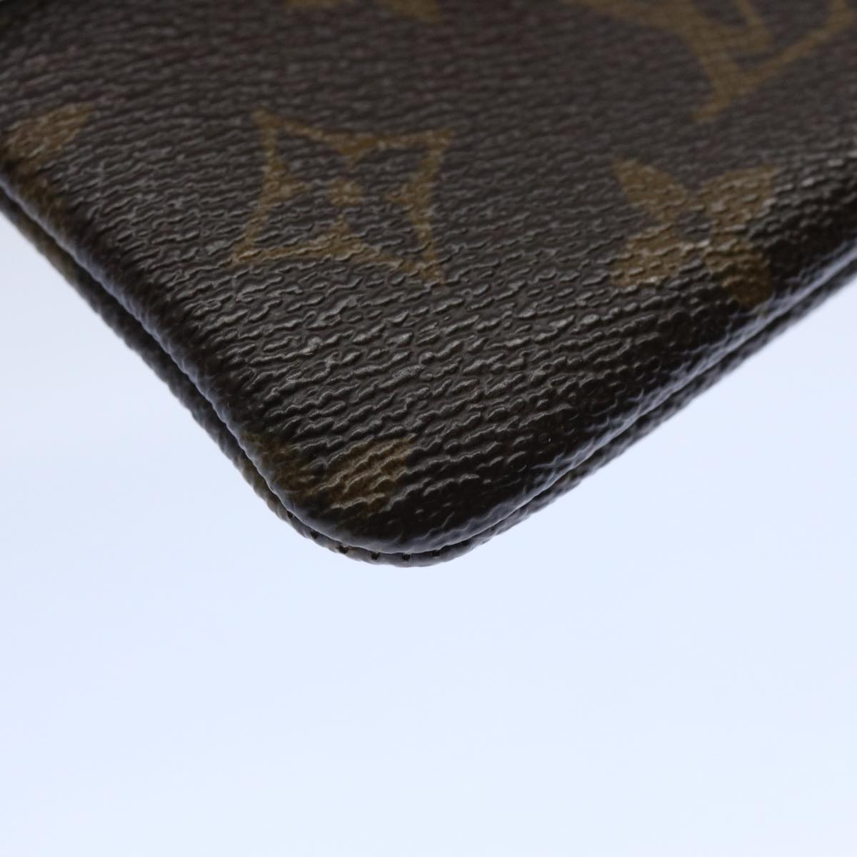 LOUIS VUITTON Monogram Pochette Cles Coin Purse M62650 LV Auth ac2552