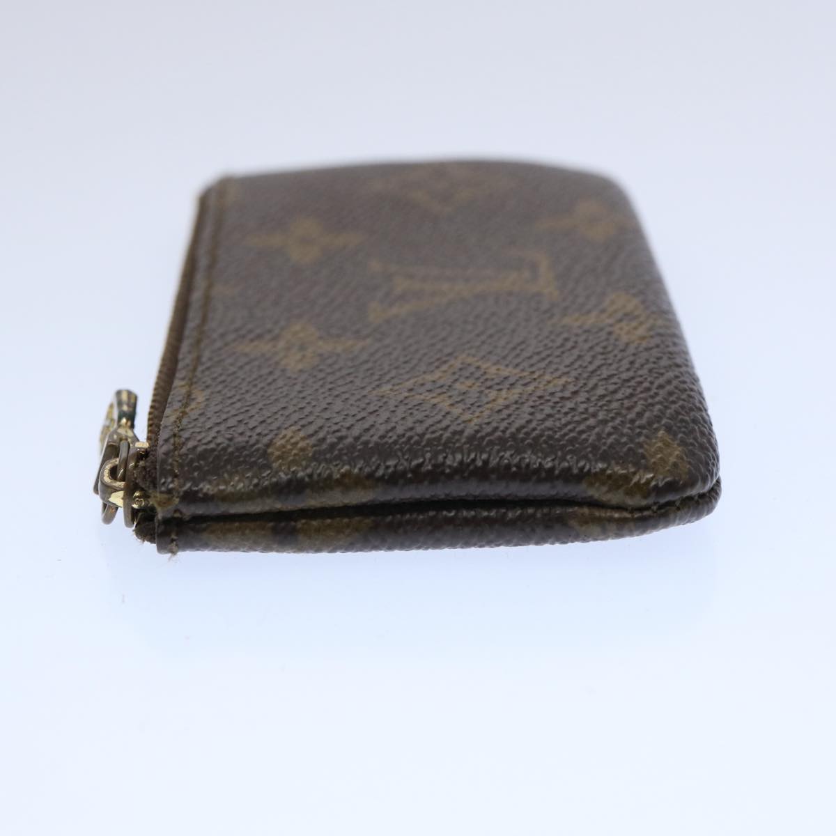 LOUIS VUITTON Monogram Pochette Cles Coin Purse M62650 LV Auth ac2552