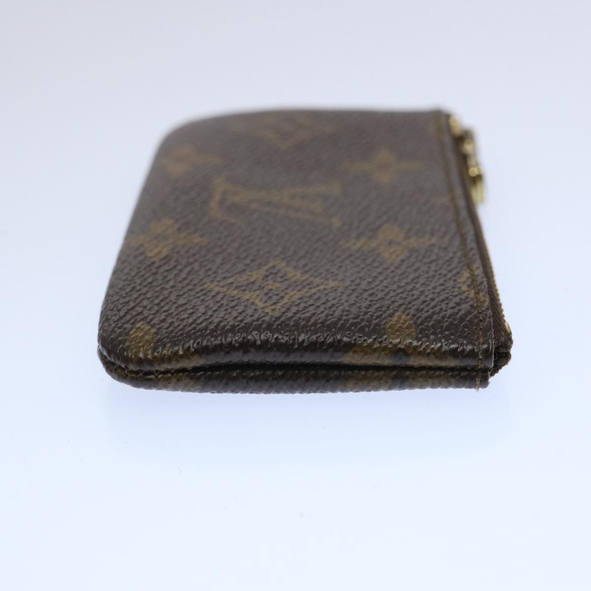 LOUIS VUITTON Monogram Pochette Cles Coin Purse M62650 LV Auth ac2552