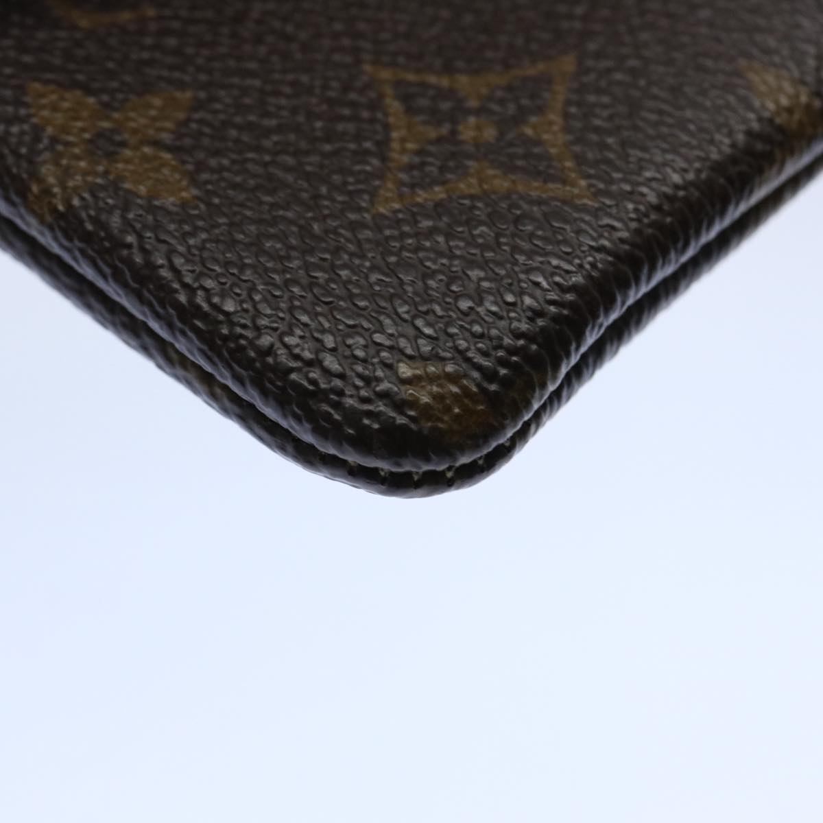 LOUIS VUITTON Monogram Pochette Cles Coin Purse M62650 LV Auth ac2552