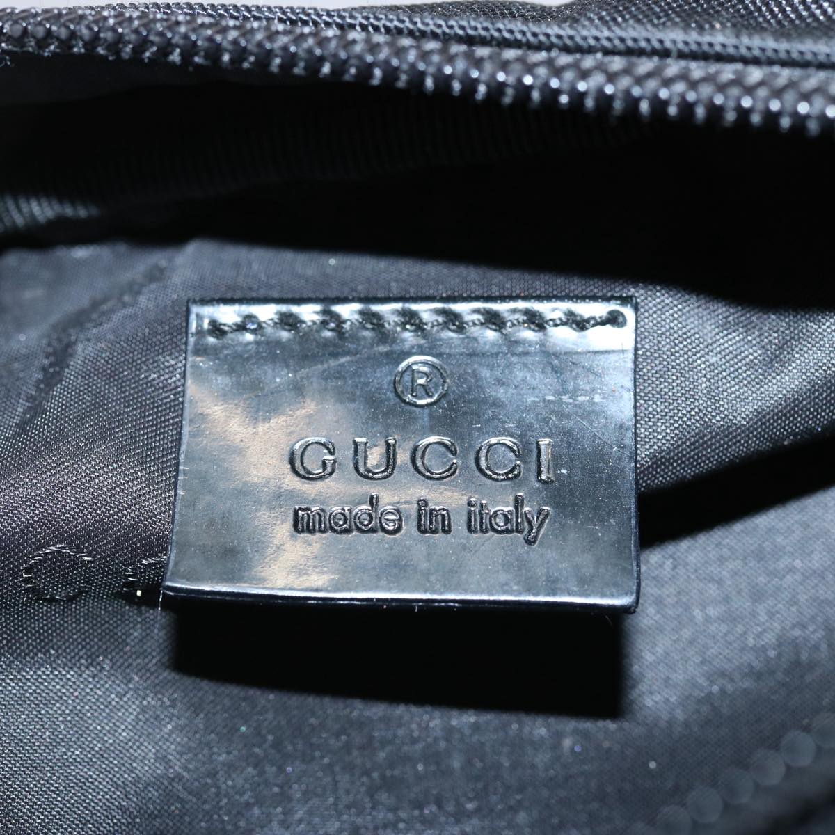 GUCCI Pouch 2Set Black Auth ac2580