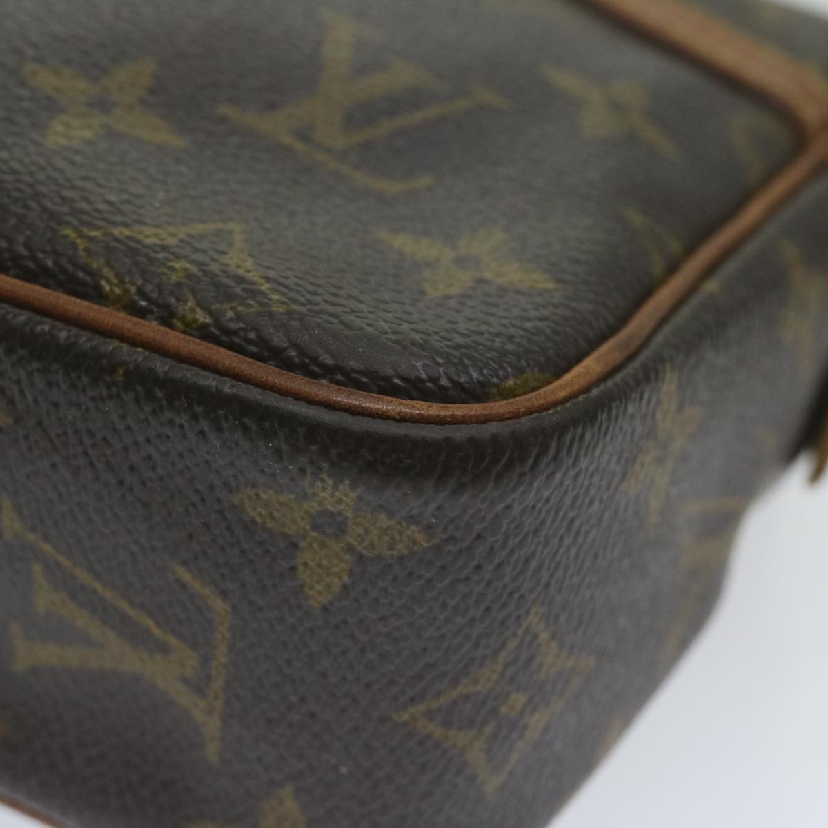 LOUIS VUITTON Monogram Compiegne 23 Clutch Bag M51847 LV Auth ac2594