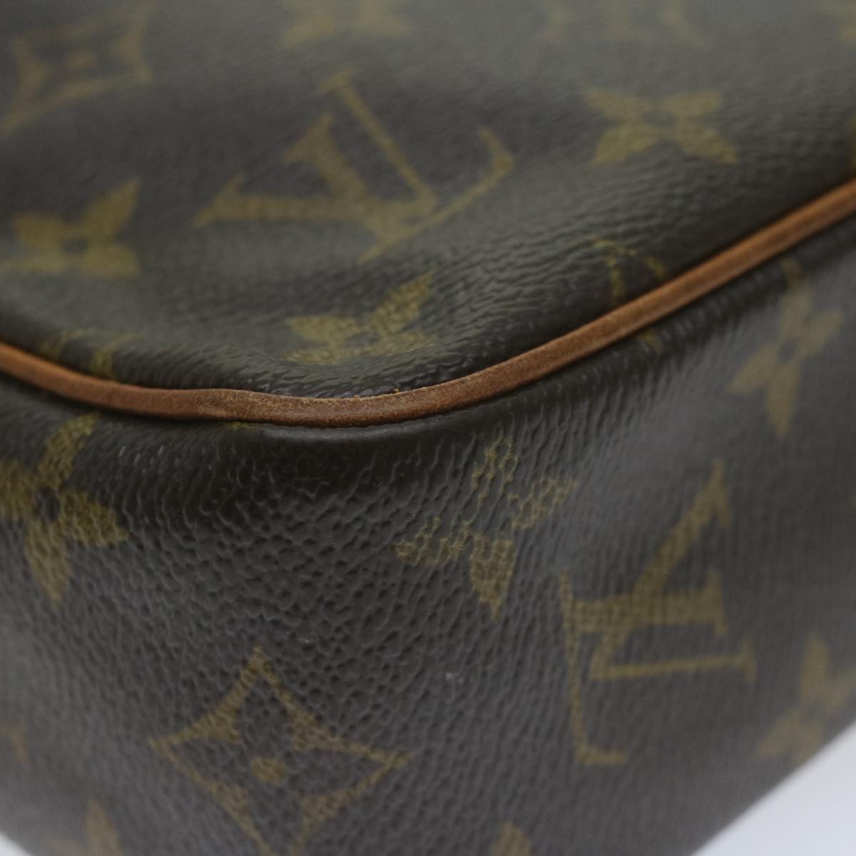 LOUIS VUITTON Monogram Compiegne 23 Clutch Bag M51847 LV Auth ac2594