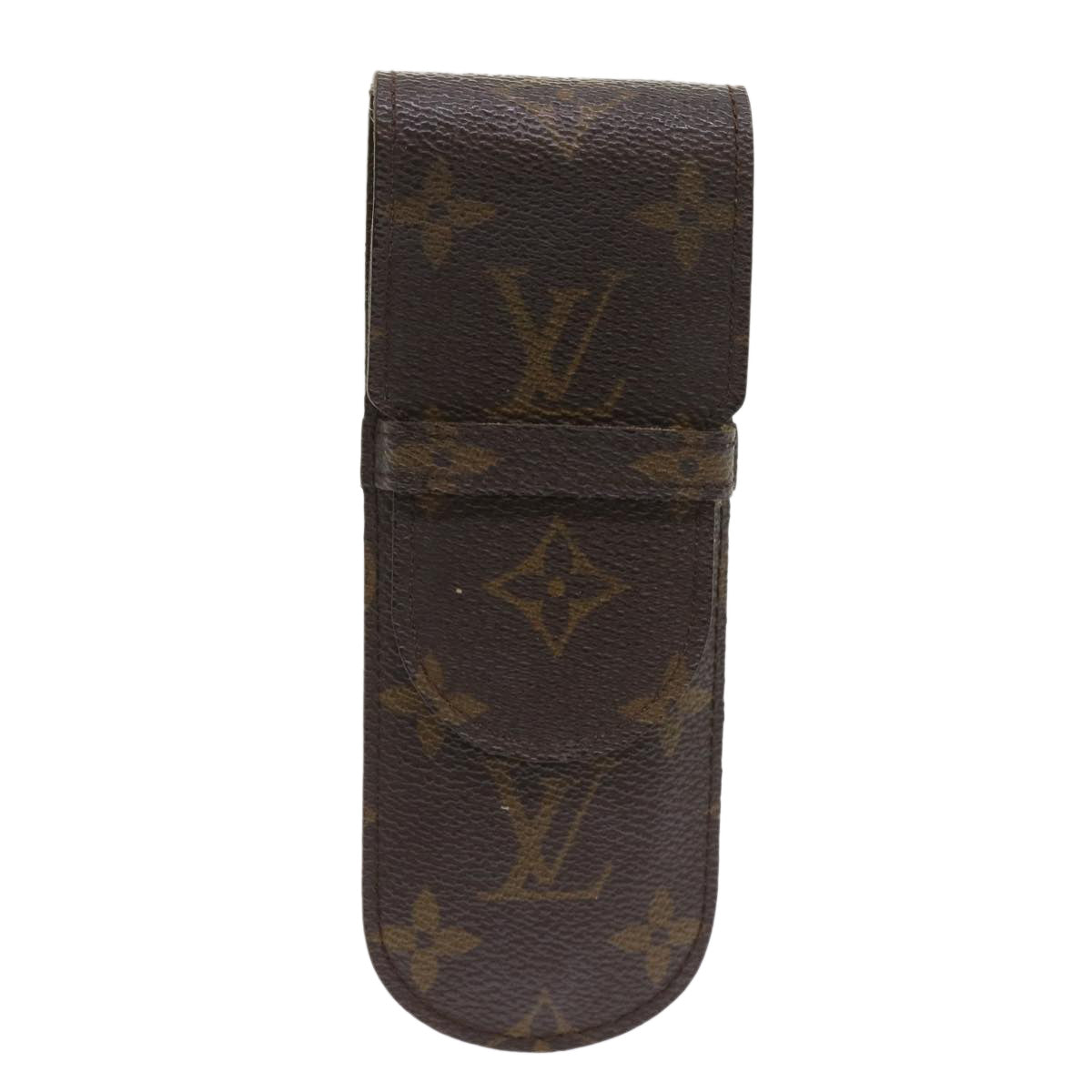 LOUIS VUITTON Monogram Etui Stilo Pen Case M62990 LV Auth ac2632