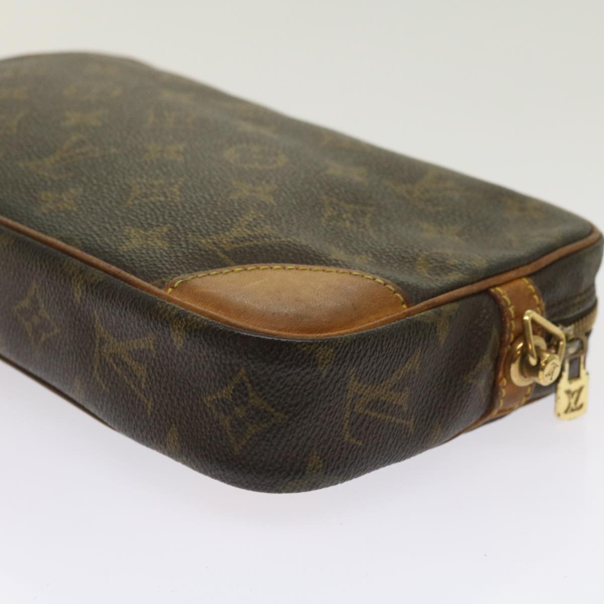 LOUIS VUITTON Monogram Marly Dragonne GM Clutch Bag M51825 LV Auth ac2642