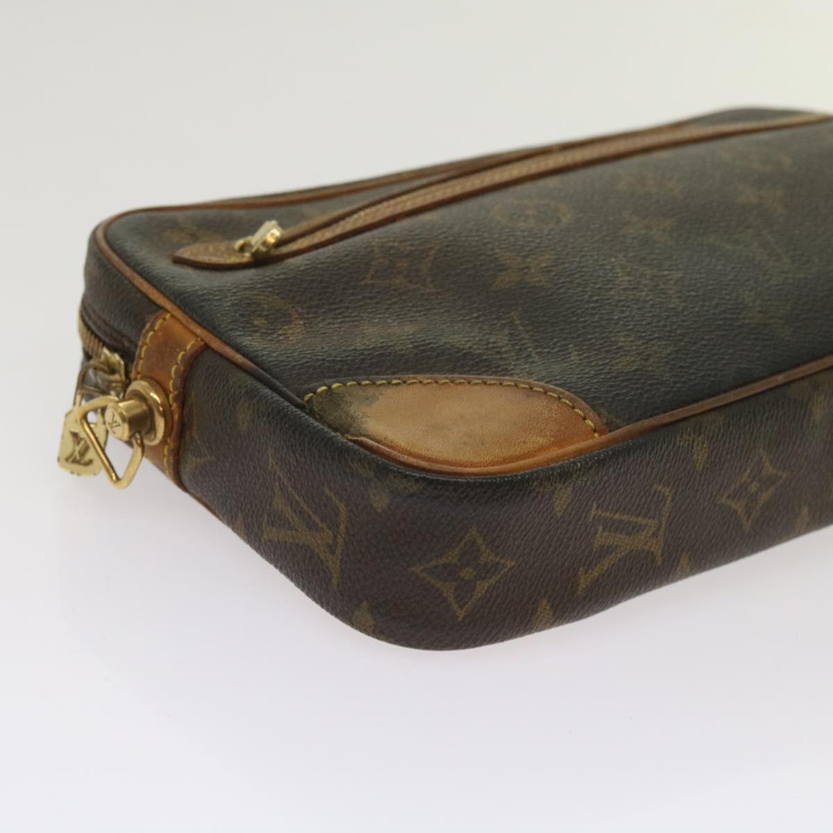 LOUIS VUITTON Monogram Marly Dragonne GM Clutch Bag M51825 LV Auth ac2642