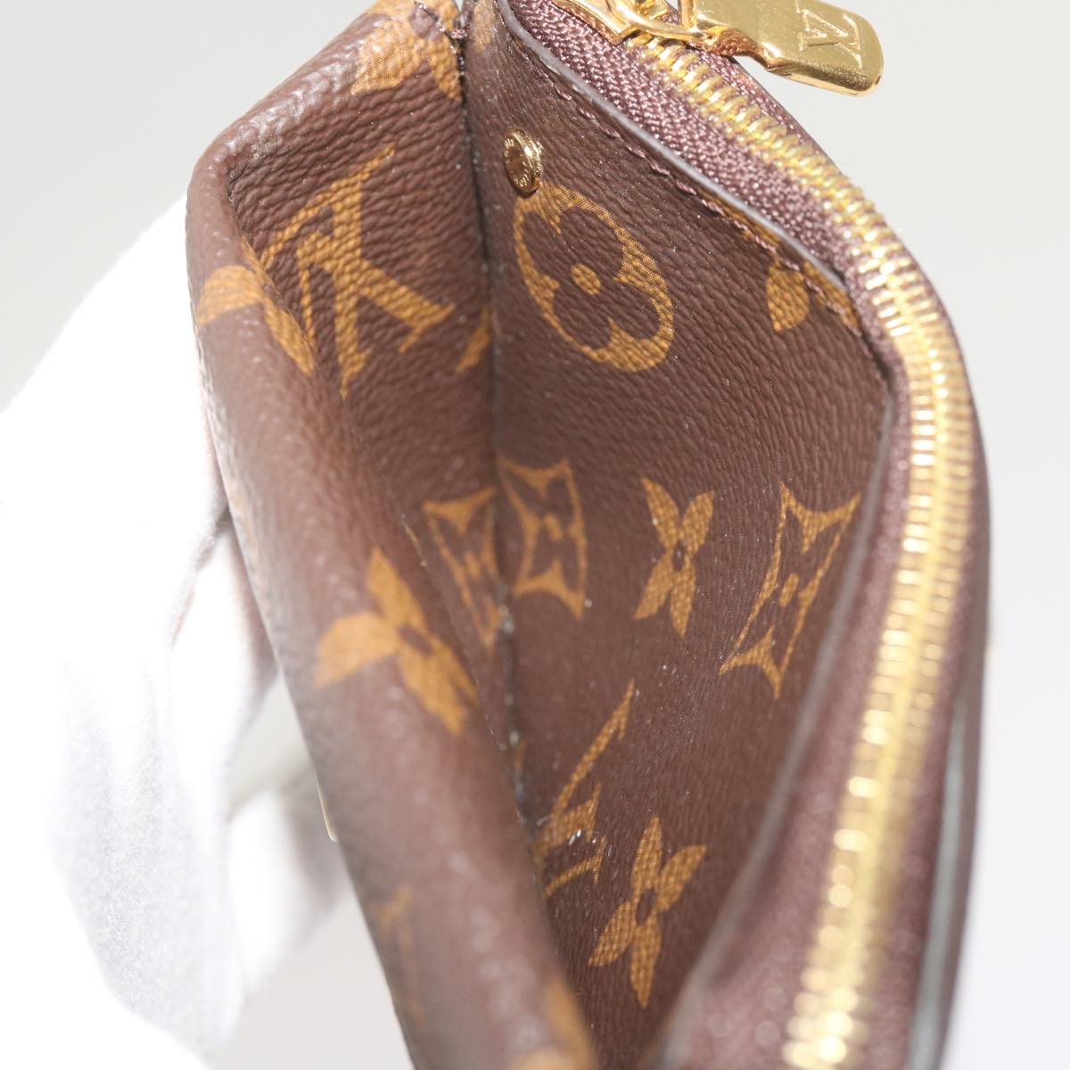 LOUIS VUITTON Monogram Porte Cartes Recto Verso Coin Purse M69431 LV Auth ac2762