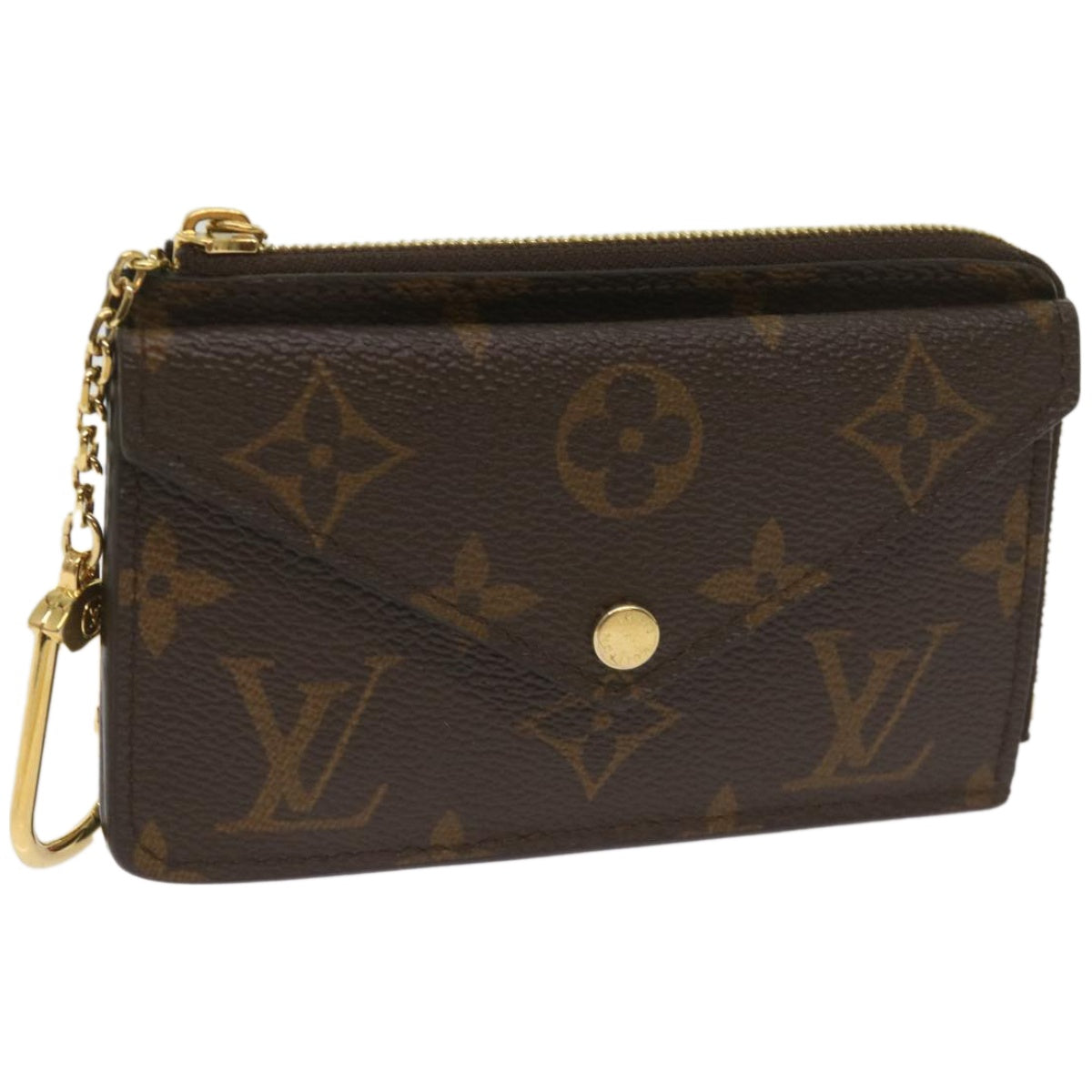 LOUIS VUITTON Monogram Porte Cartes Recto Verso Coin Purse M69431 LV Auth ac2762