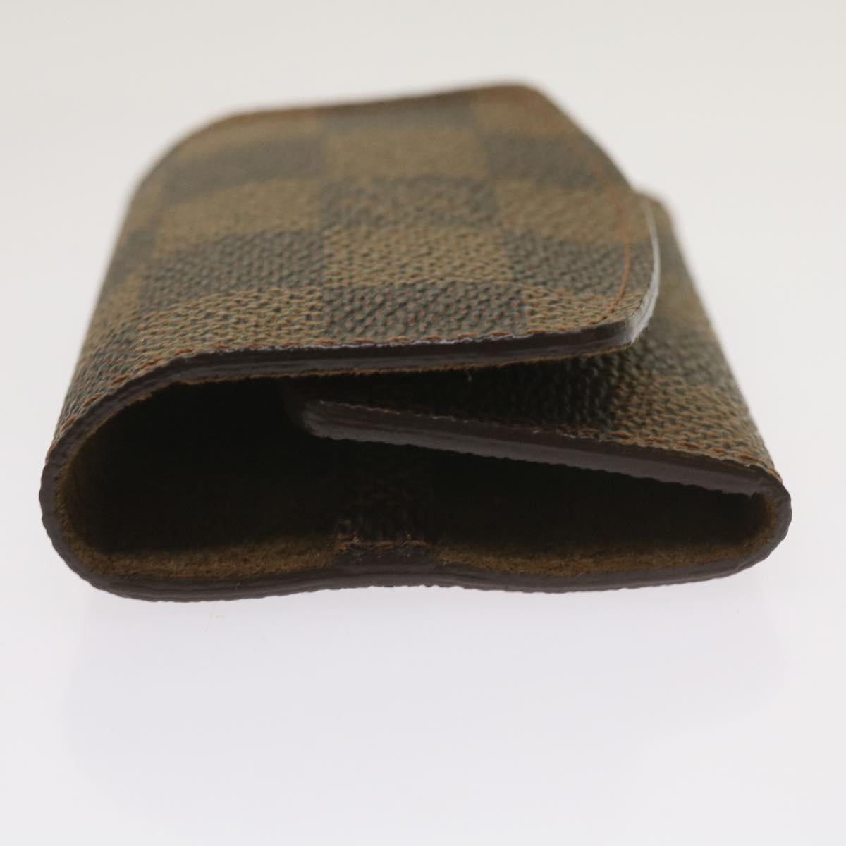 LOUIS VUITTON Damier Ebene Cuff Case Cuffs M30964 LV Auth ac2763V