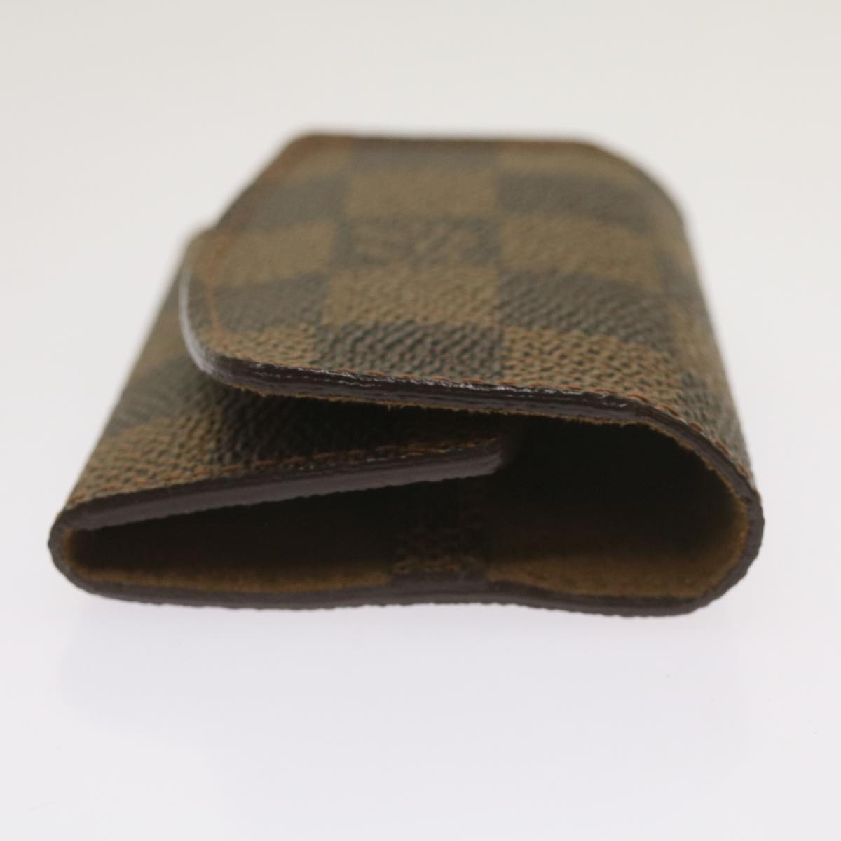 LOUIS VUITTON Damier Ebene Cuff Case Cuffs M30964 LV Auth ac2763V