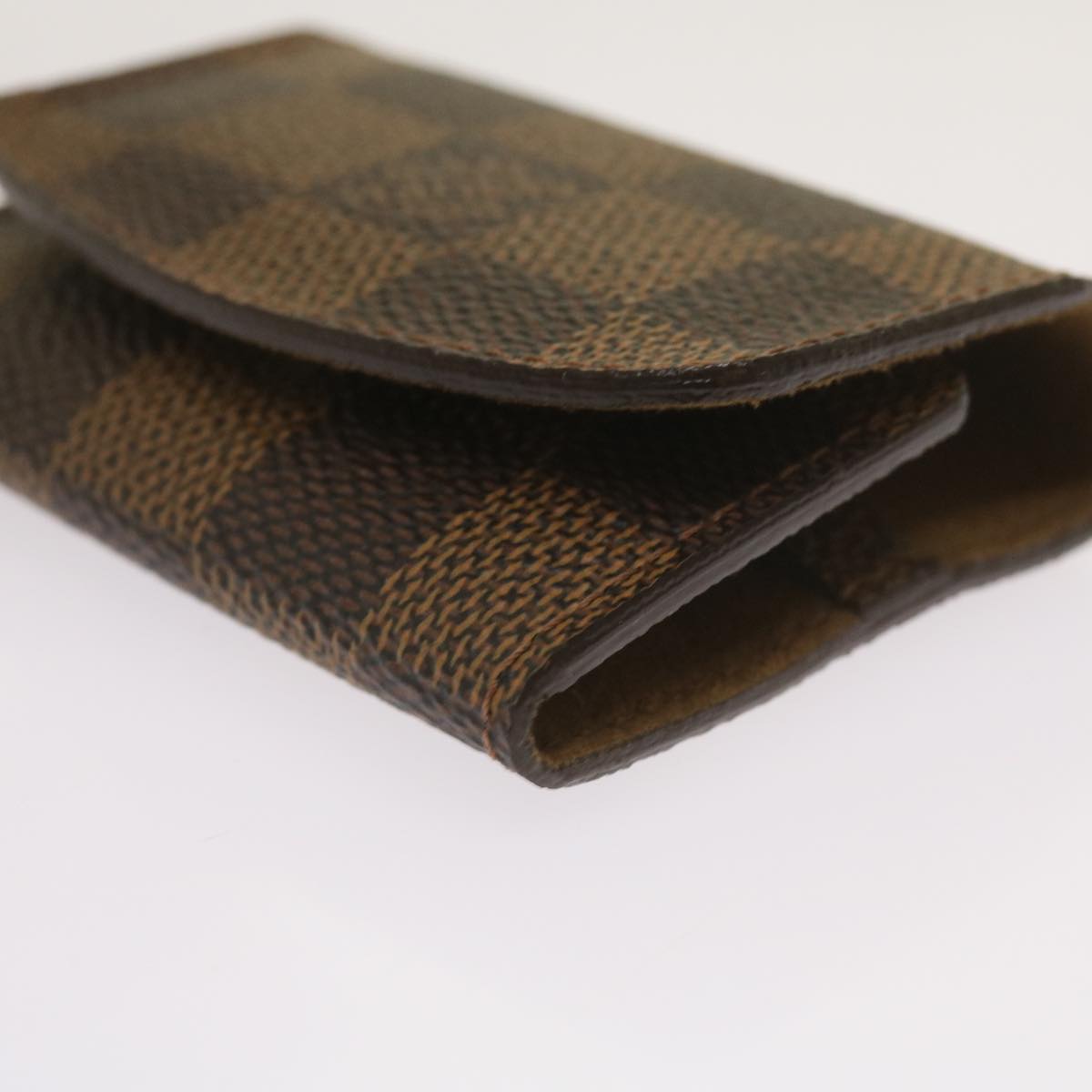 LOUIS VUITTON Damier Ebene Cuff Case Cuffs M30964 LV Auth ac2763V