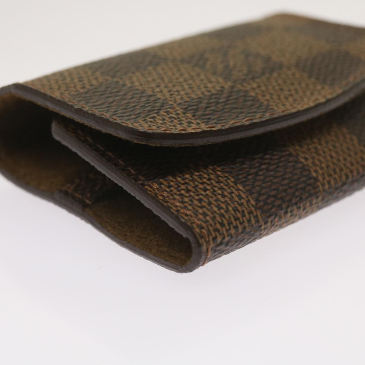 LOUIS VUITTON Damier Ebene Cuff Case Cuffs M30964 LV Auth ac2763V