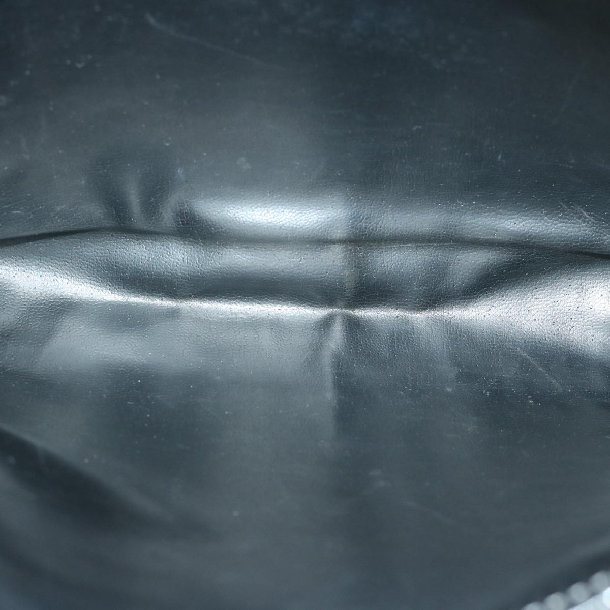 CELINE C Macadam Canvas Clutch Bag Black Auth ac2823