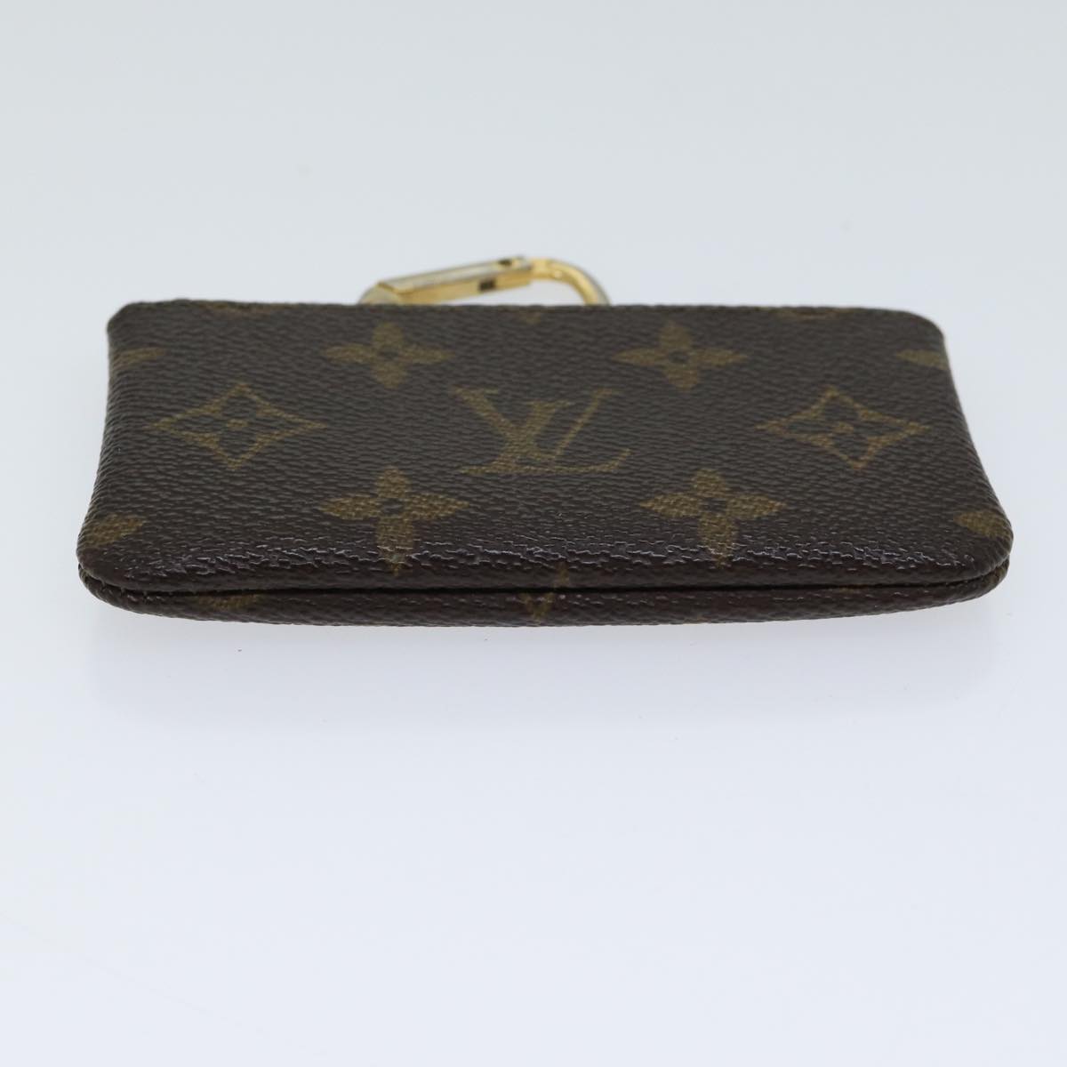 LOUIS VUITTON Monogram Pochette Cles Coin Purse M62650 LV Auth ac2877