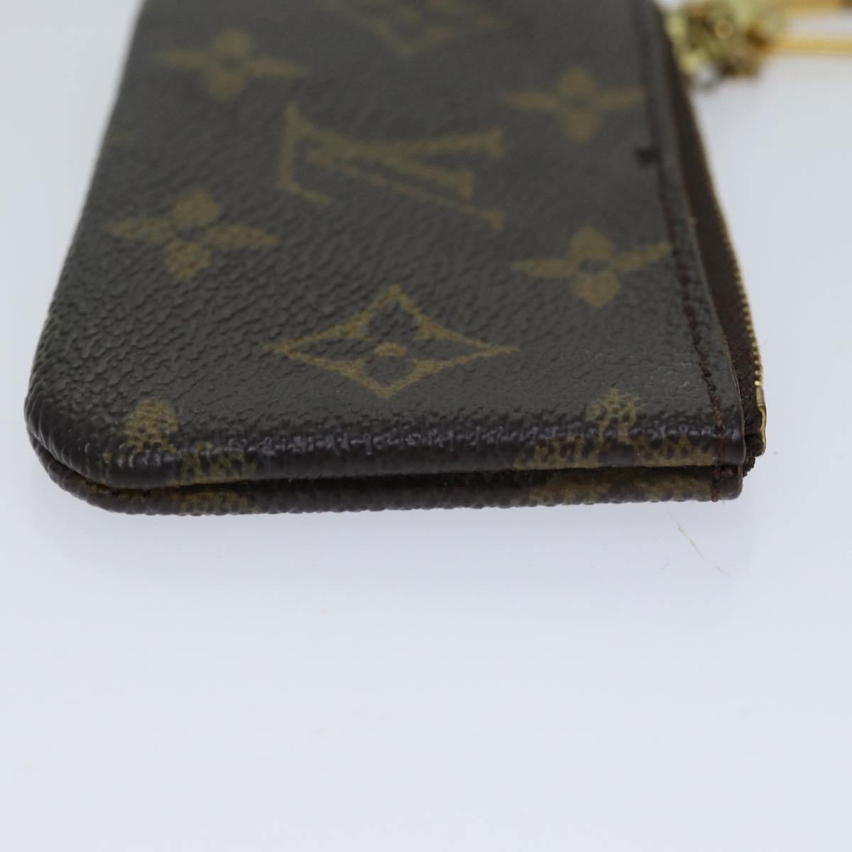 LOUIS VUITTON Monogram Pochette Cles Coin Purse M62650 LV Auth ac2878