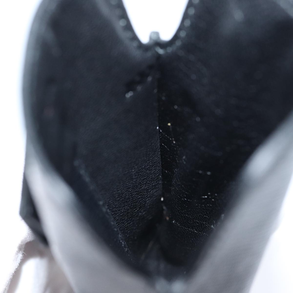 PRADA Safiano leather iPhone Case Black 2ARD62 Auth ac2881