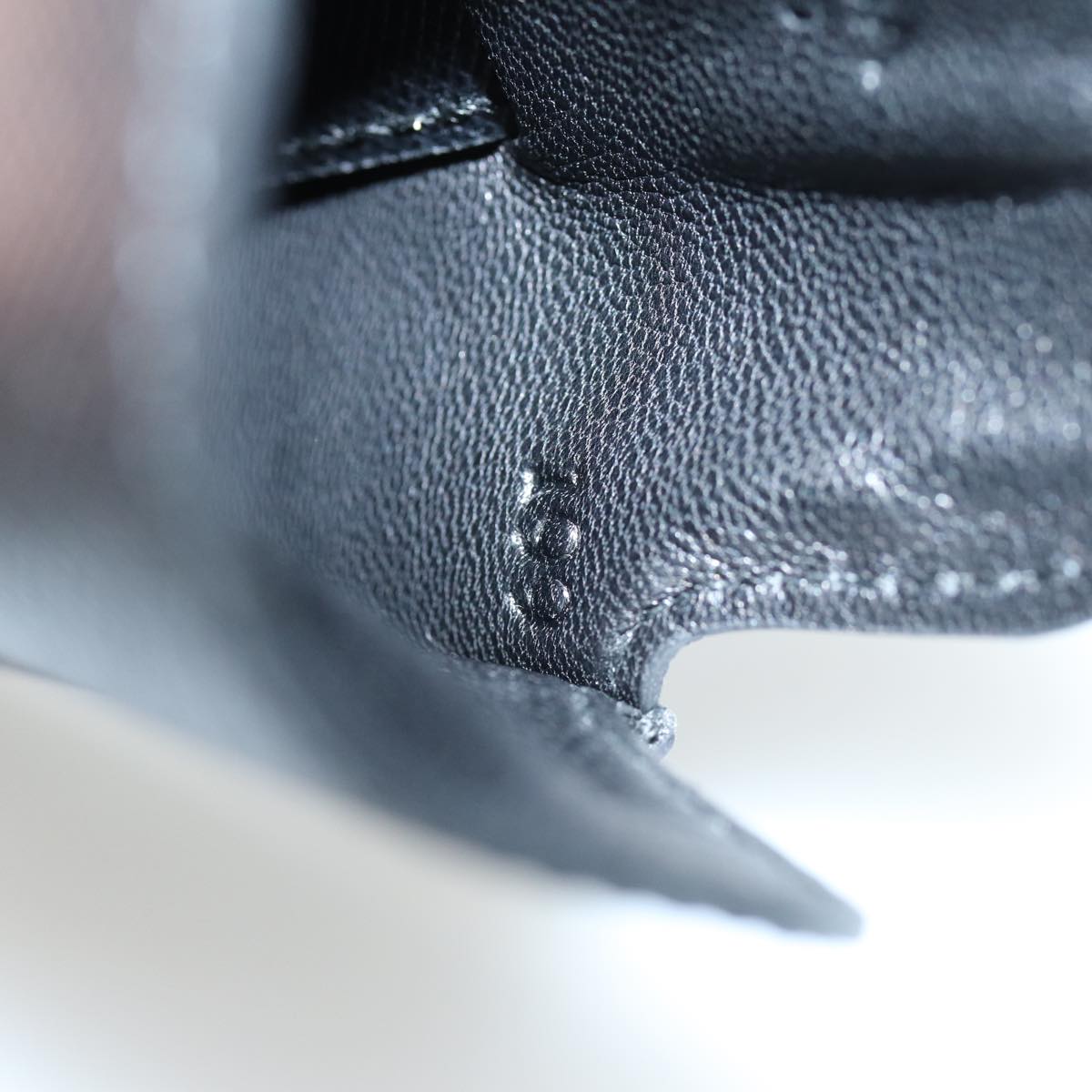 PRADA Safiano leather iPhone Case Black 2ARD62 Auth ac2881