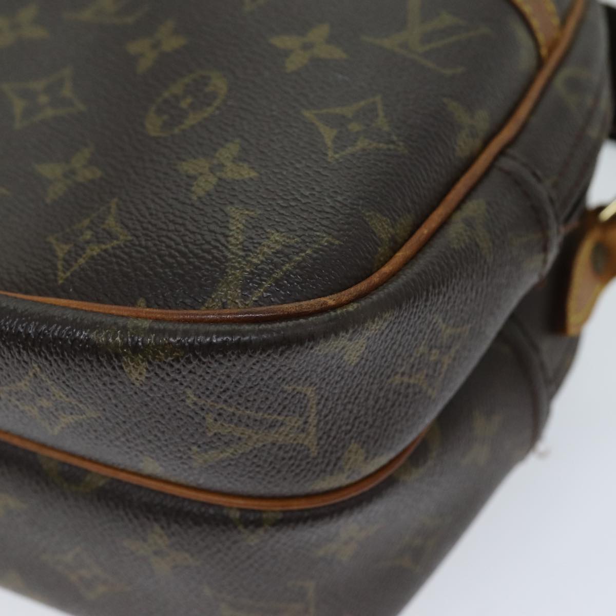 LOUIS VUITTON Monogram Reporter PM Shoulder Bag M45254 LV Auth ac2947