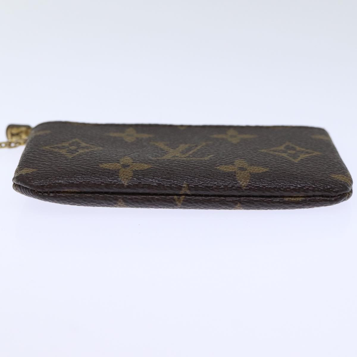 LOUIS VUITTON Monogram Pochette Cles Coin Purse M62650 LV Auth ac2978