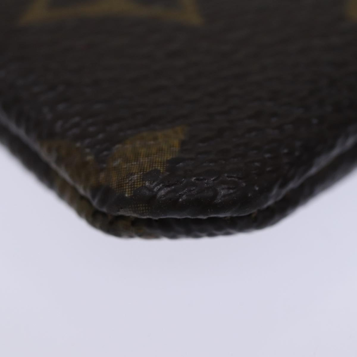 LOUIS VUITTON Monogram Pochette Cles Coin Purse M62650 LV Auth ac2978