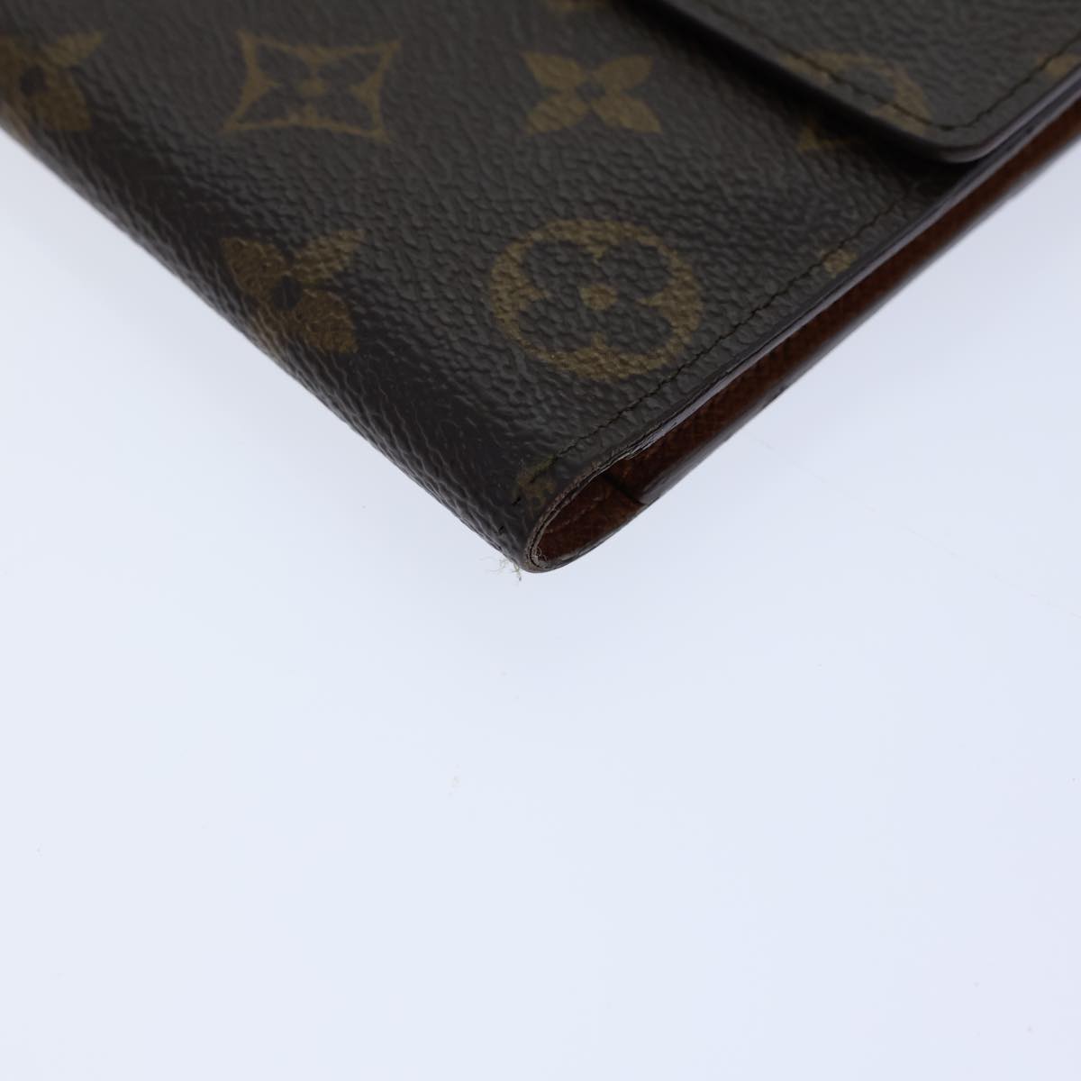 LOUIS VUITTON Monogram Porte Tresol International Wallet M61215 LV Auth ac2980