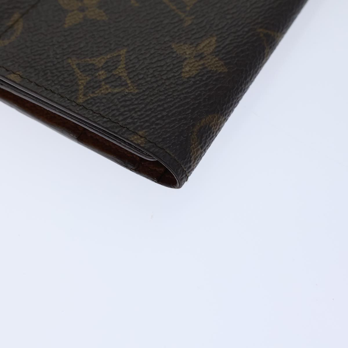 LOUIS VUITTON Monogram Porte Tresol International Wallet M61215 LV Auth ac2980