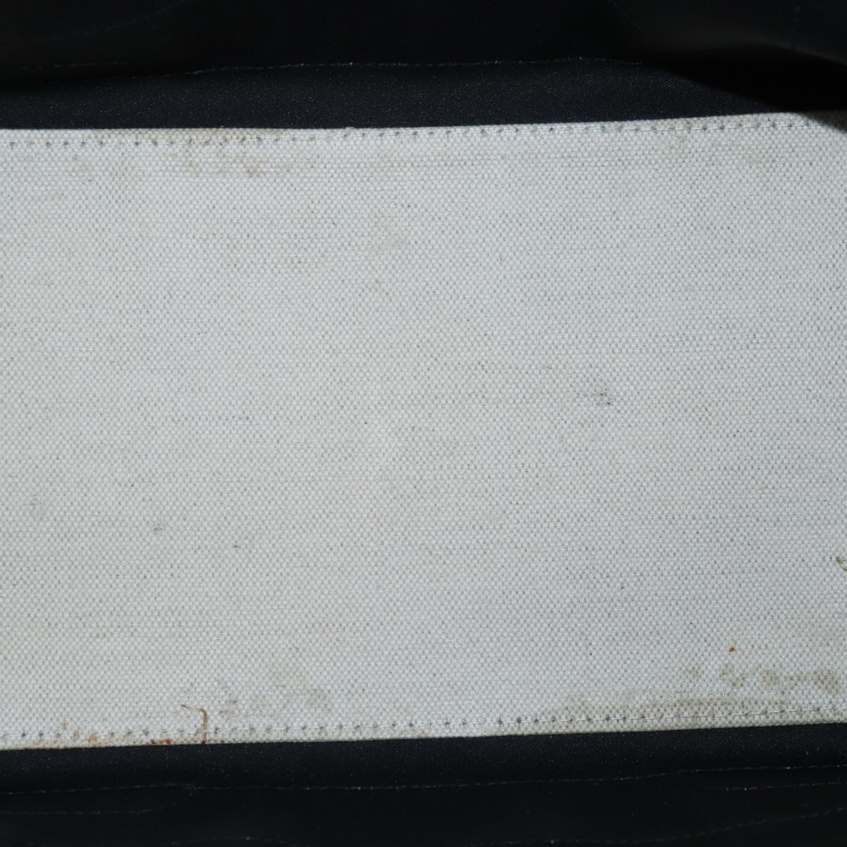 BALENCIAGA Navy Cabas S Hand Bag Canvas Blue Gray 339933 Auth ac3029V