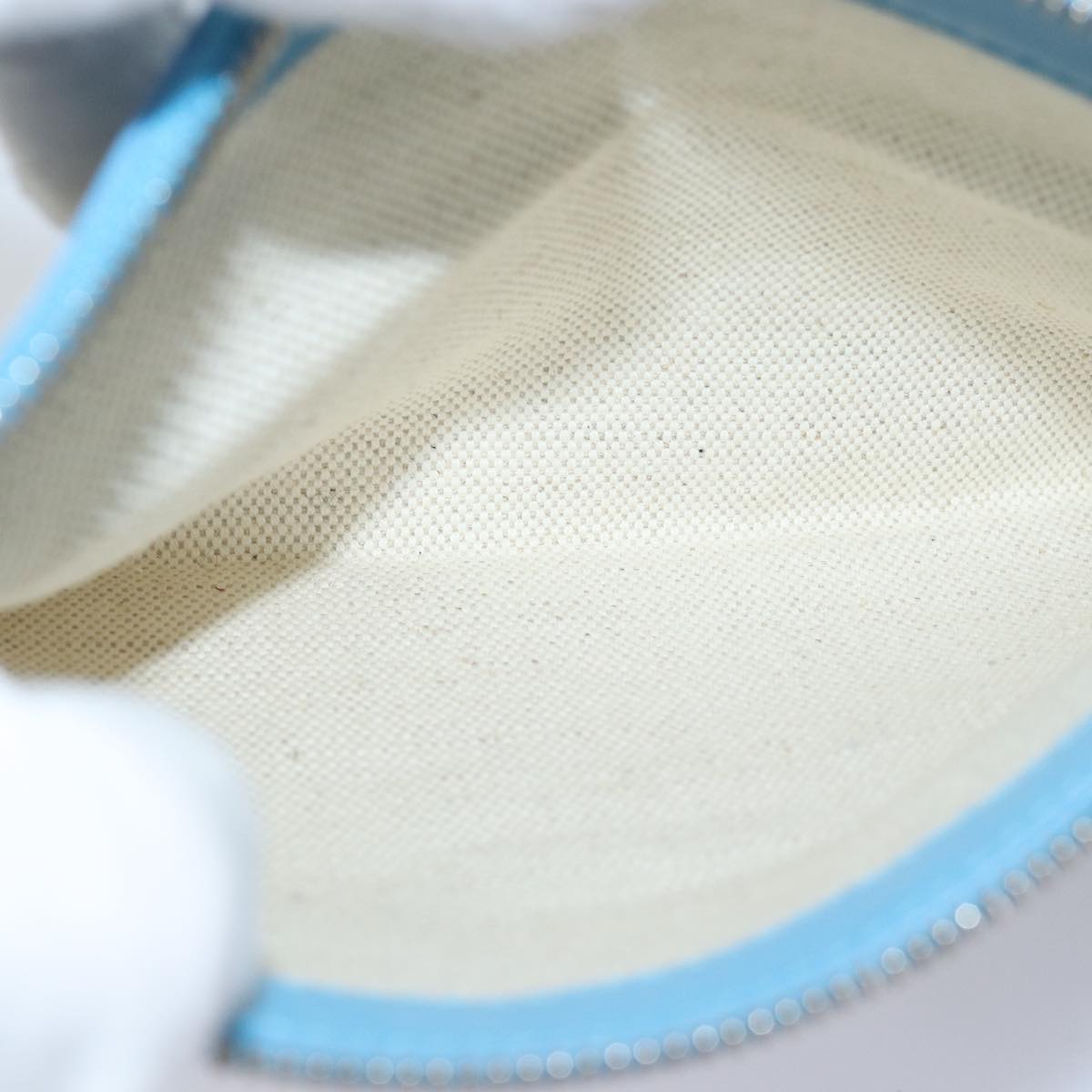 BALENCIAGA Navy Cabas S Hand Bag Canvas Blue Gray 339933 Auth ac3029V