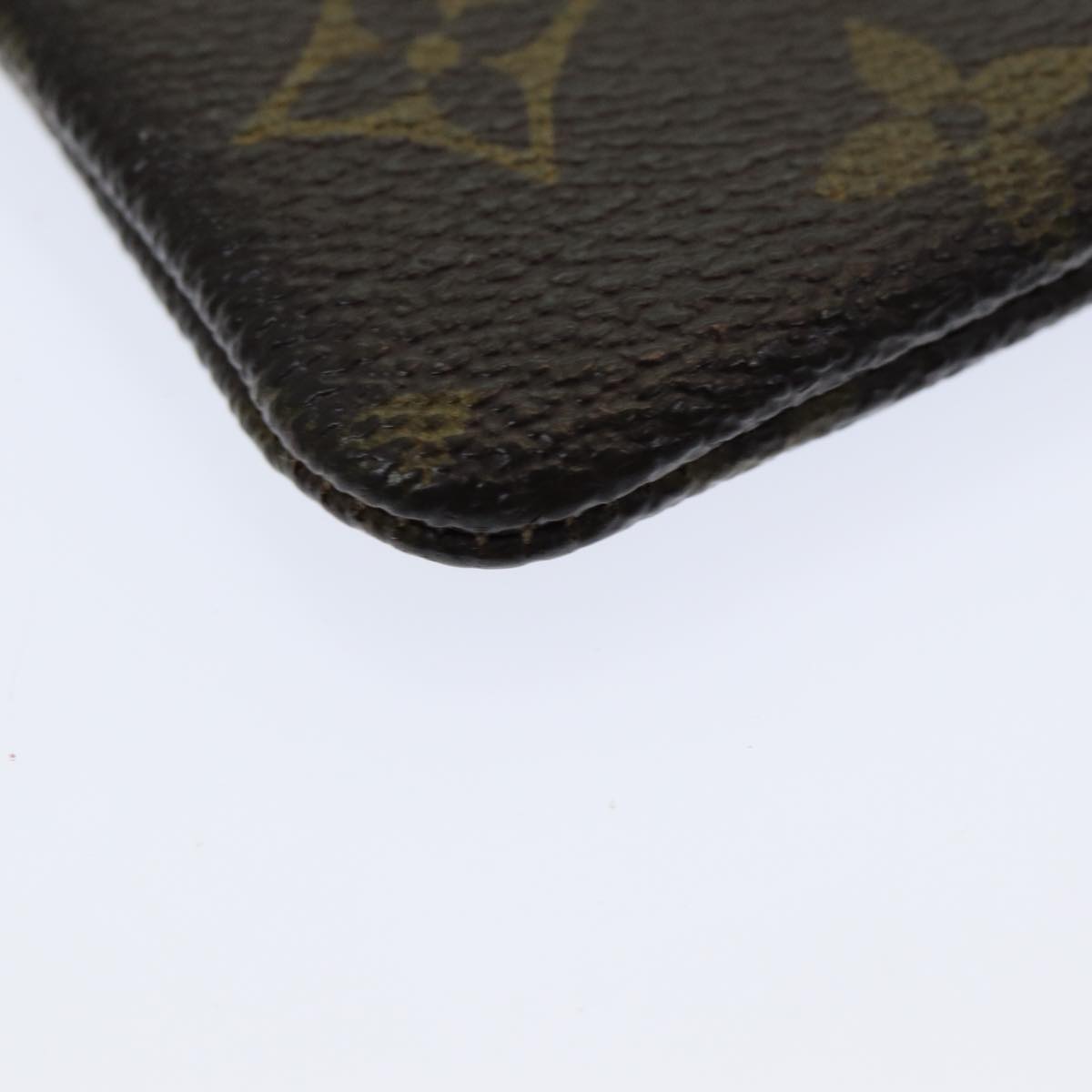 LOUIS VUITTON Monogram Pochette Cles Coin Purse M62650 LV Auth ac3118